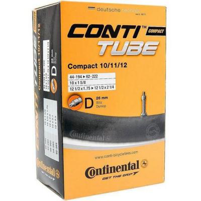 due Continental Compact 10/12 DV dunlop ventil